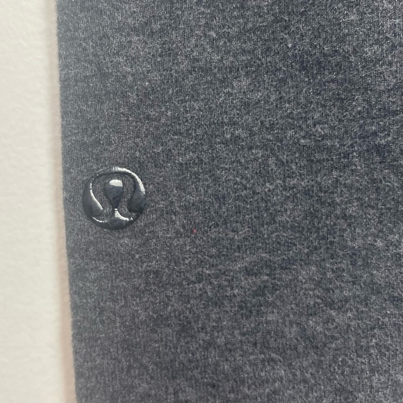 Lululemon Wunder Under Pant (Roll Down) Heathered Gray Size 10 - Picture 10 of 10
